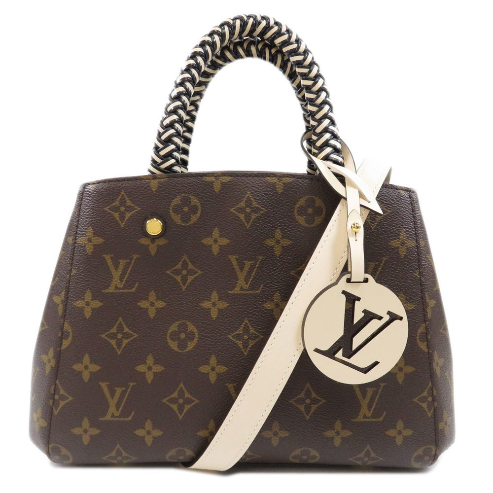 Louis Vuitton Montaigne BB Monogram Handbag Monogram Canvas